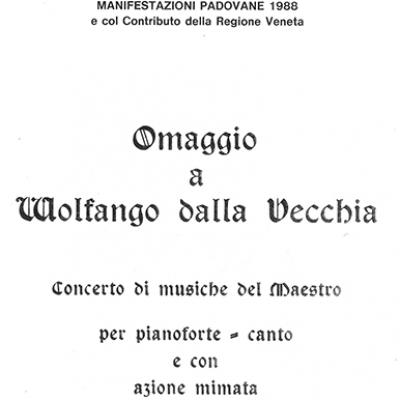 1988 Omaggio A Wdv